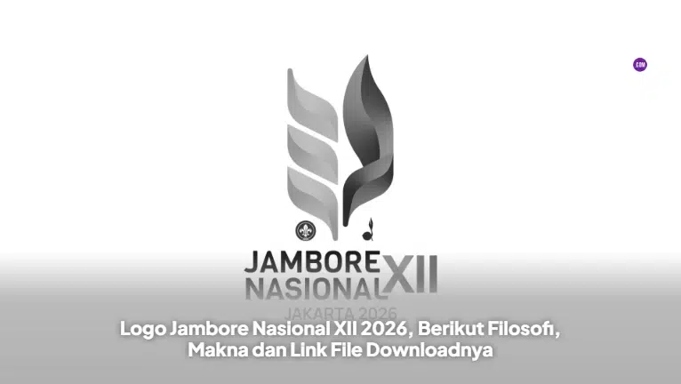Logo Jambore Nasional XII 2026, Berikut Filosofi, Makna dan Link File Downloadnya