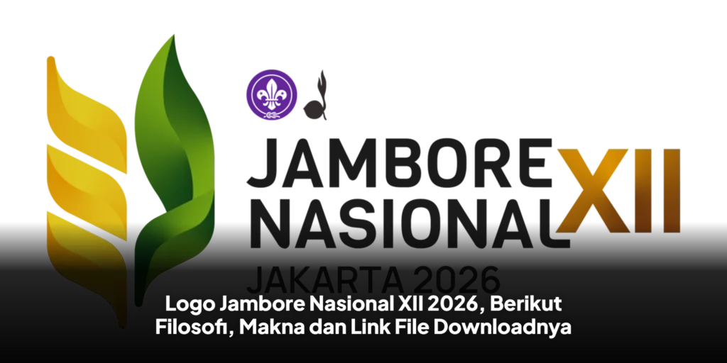 Logo Jambore Nasional XII 2026, Berikut Filosofi, Makna dan Link File Downloadnya