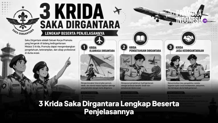 3 Krida Saka Dirgantara Lengkap Beserta Penjelasannya