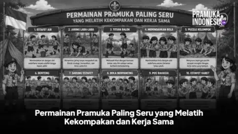 Permainan Pramuka Paling Seru yang Melatih Kekompakan dan Kerja Sama