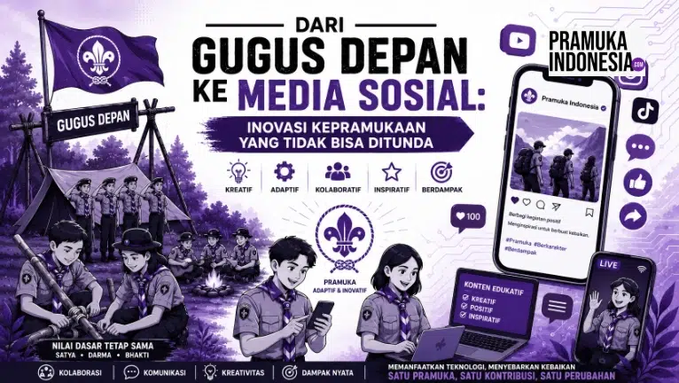 Dari Gugus Depan ke Media Sosial: Inovasi Kepramukaan yang Tak Bisa Ditunda