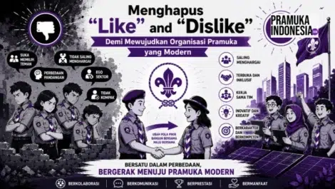 Menghapus Penyakit ‘Like and Dislike’ Demi Mewujudkan Organisasi Pramuka yang Modern