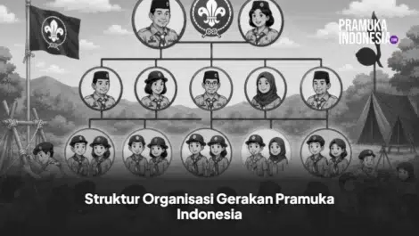 Struktur Organisasi Gerakan Pramuka Indonesia