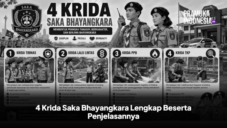 4 Krida Saka Bhayangkara Lengkap Beserta Penjelasannya