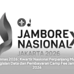 Jamnas 2026: Kwartir Nasional Perpanjang Masa Pengisian Data dan Pembayaran Camp Fee Jamnas 2026