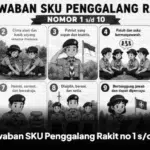 Jawaban SKU Penggalang Rakit no 1 s/d 10