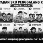 jawaban sku penggalang ramu no 1 s/d 10