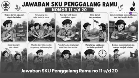 Jawaban SKU Penggalang Ramu no 11 s/d 20