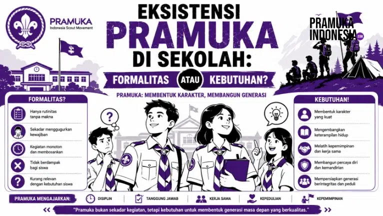 Eksistensi Pramuka di Sekolah: Formalitas atau Kebutuhan?